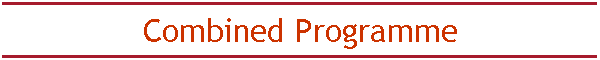 Combined Programme