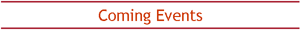 Coming Events