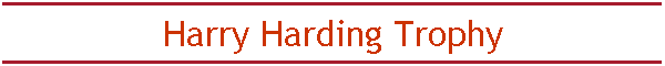 Harry Harding Trophy